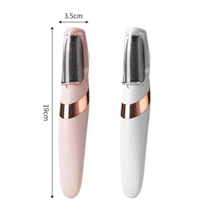 Electric Feet Callus Remover, Electronic Foot File Pedicure Tools,Waterproof Foot Scrubber File,Pedi Foot Care for Dead,Hard Cracked Dry Skin Manicure Nail Nail Care Cutics Nail Art White Compact Daily Footcallusremover Nail Drill Electric Foot File