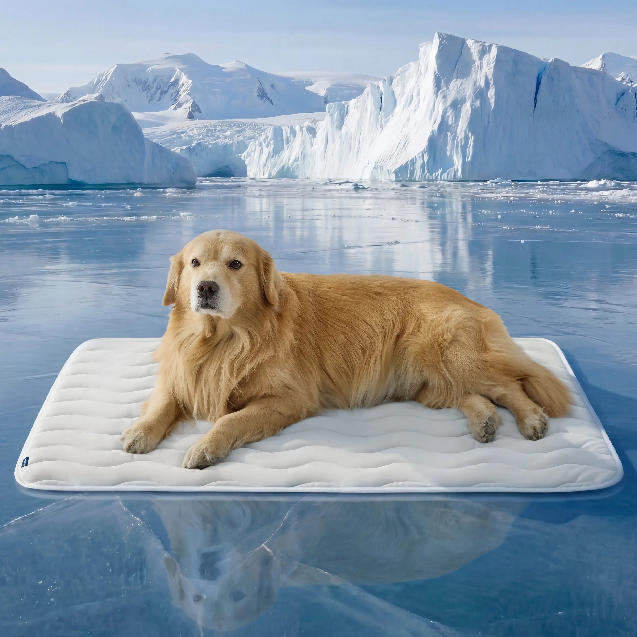 Bedsure Cooling Thin & Thick Mat for Dogs – Q-MAX>0.4 Washable Pet Cooling Pad, No Gel, No Electric, Non-Slip Summer Crate Bed for Large Dogs