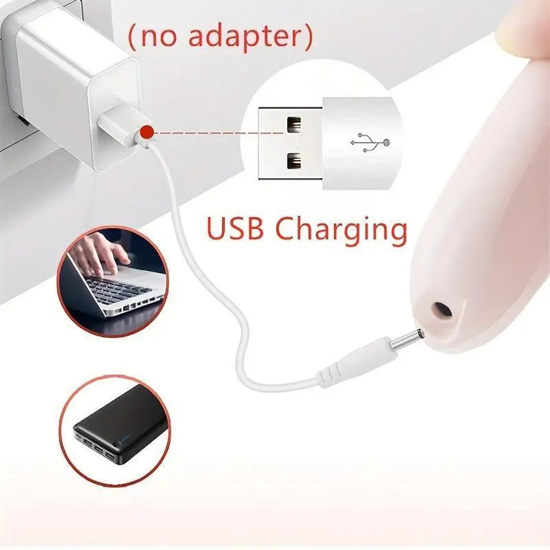 Electric Feet Callus Remover, Electronic Foot File Pedicure Tools,Waterproof Foot Scrubber File,Pedi Foot Care for Dead,Hard Cracked Dry Skin Manicure Nail Nail Care Cutics Nail Art White Compact Daily Footcallusremover Nail Drill Electric Foot File