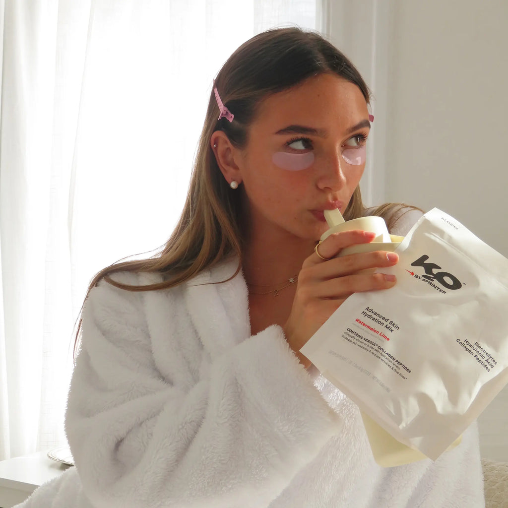 K2O by Kylie Jenner Advanced Skin Hydration Mix with Electrolytes, Hyaluronic Acid & Verisol Collagen Peptides - Clinically Shown to Boost Hydration & Reduce Wrinkles - Available in 3 Flavors, 20 Sticks