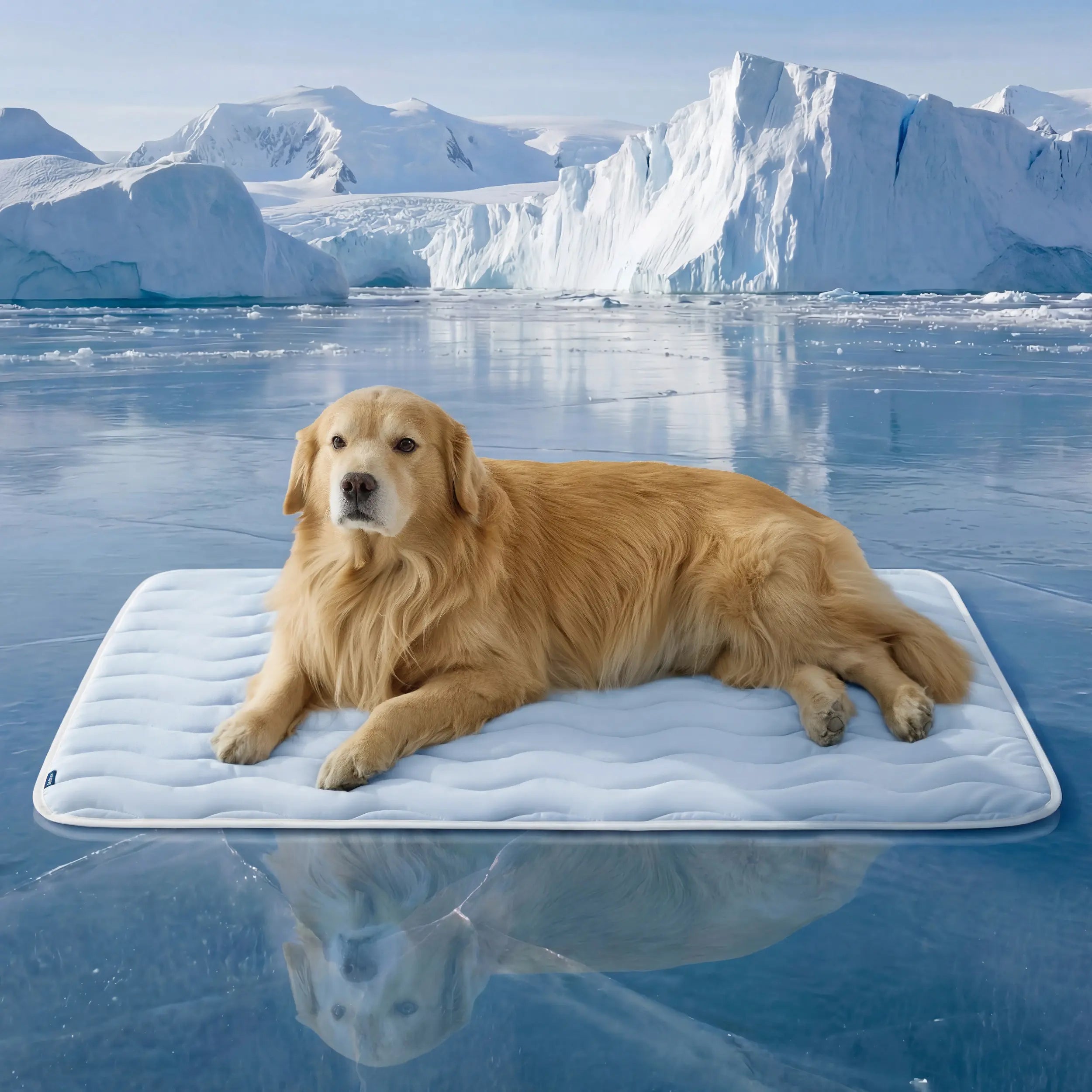 Bedsure Cooling Thin & Thick Mat for Dogs – Q-MAX>0.4 Washable Pet Cooling Pad, No Gel, No Electric, Non-Slip Summer Crate Bed for Large Dogs